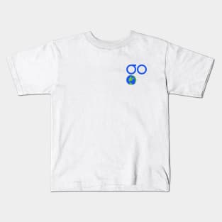 OmiseGo World Exchange Ethereum Cryptocurrency Blue Kids T-Shirt